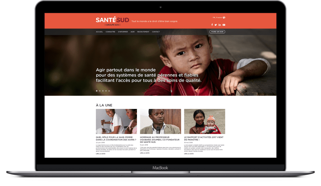 Santé Sud Site
